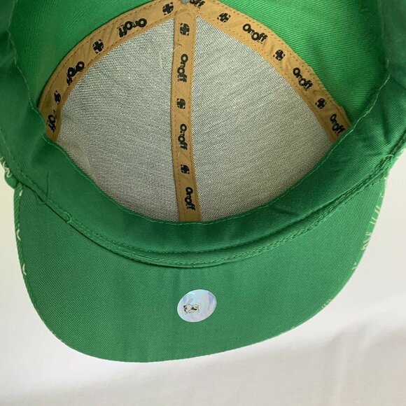 Atlanta Braves Baseball Green St Patrick's MLB Cap Hat XXL On&Off By XO Wool - Picture 6 of 10